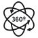360° precision flexing head