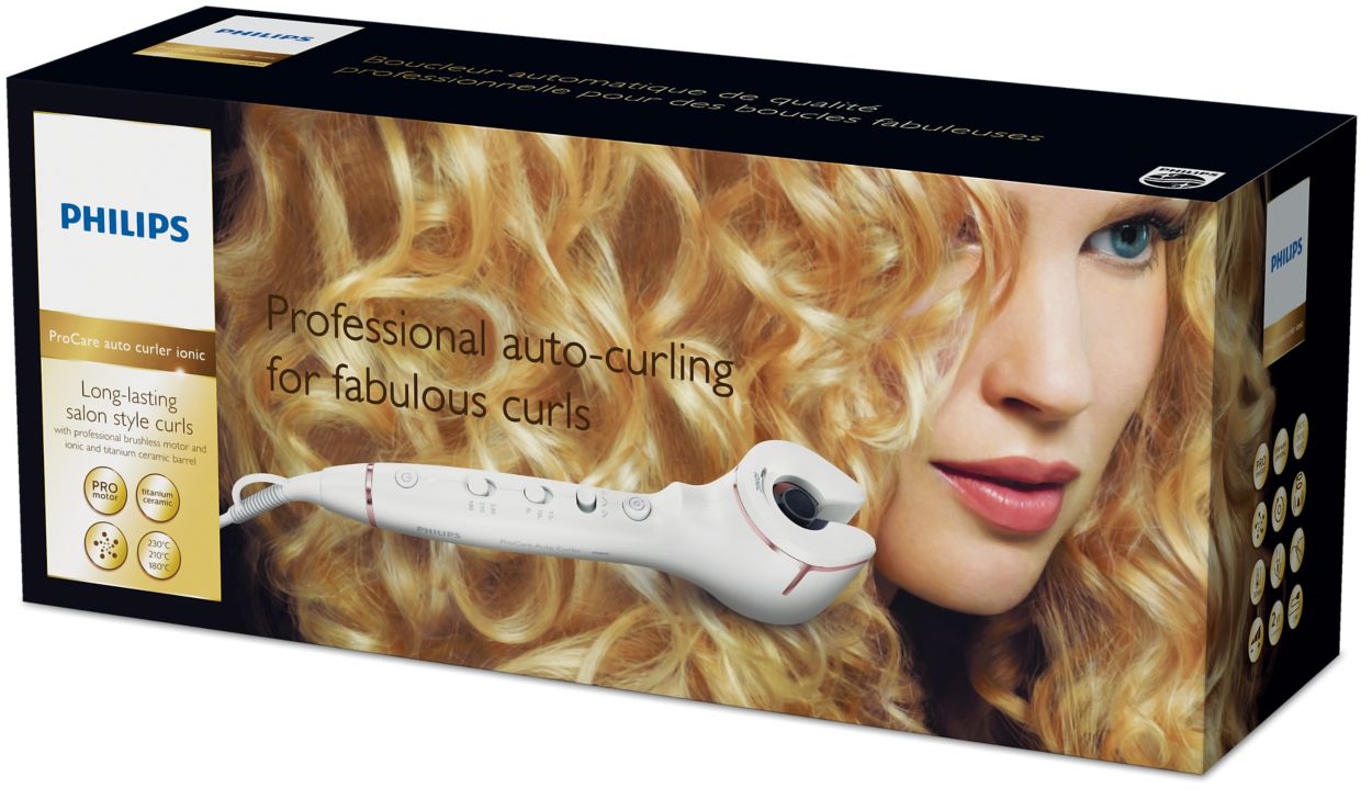 Philips professional auto clearance curling