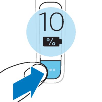 Remaining battery charge