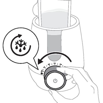 Melk in melkzakken opwarmen