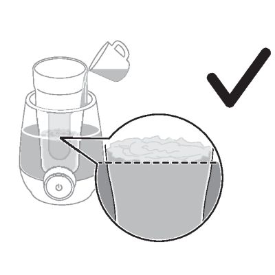 Babyvoeding verwarmen