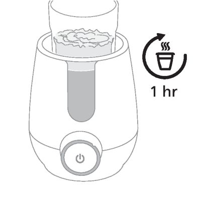 Babyvoeding verwarmen