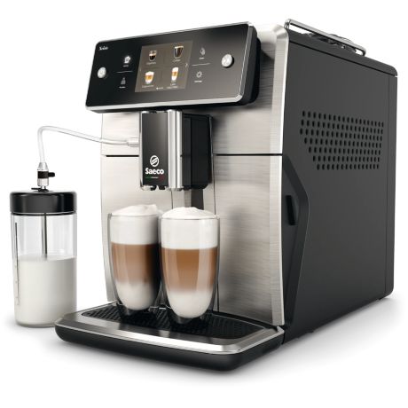SM7683/00 Saeco Xelsis Machine expresso &agrave; caf&eacute; grains avec broyeur