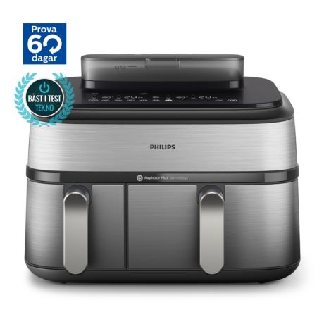 NA555/00 Airfryer 5000 Series Dual Basket med &aring;nga